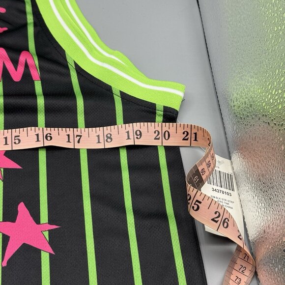 Invader Zim GIR Screaming Striped Juniors Jersey Tank Top LARGE New - Picture 6 of 10